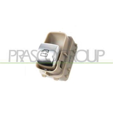 ME715WS25_2.JPG Interruttore Alzacristallo Beige Per Mercedes C Class Amg/amg Line (w205/s205) Dal 2018 Al 2021