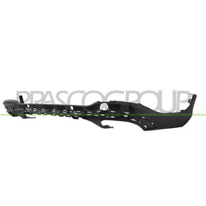 ME7191851_2.JPG Spoiler Paraurti Posteriore Nero Goffrato Per Mercedes Glc Class (x253) Amg/amg Line Dal 2020