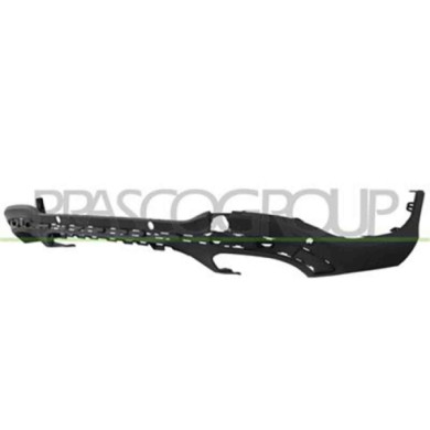 ME7191861_2.JPG Spoiler Paraurti Posteriore Nero Goffrato Per Mercedes Glc Class (x253) Amg/amg Line Dal 2020