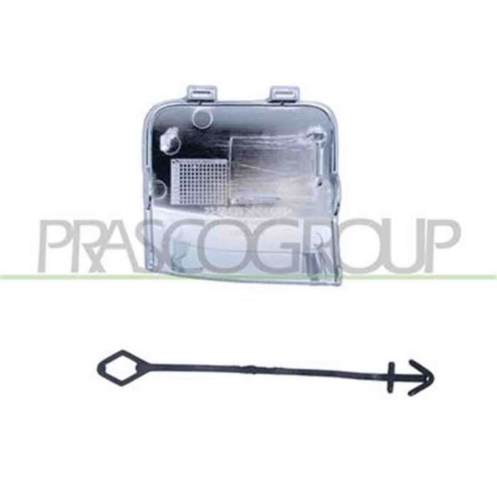 ME7301286_1.JPG Tappo Coprigancio Traino Posteriore Cromato Per Mercedes Glb Class (x247) Dal 2019