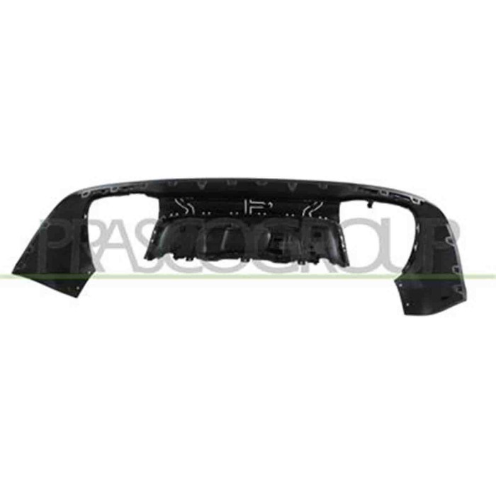 ME7301851_3.JPG Spoiler Paraurti Posteriore Nero Goffrato Per Mercedes Glb Class (x247) Dal 2019