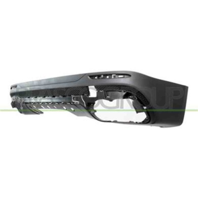 ME7311051_2.JPG Paraurti Posteriore Inferiore Nero Goffrato Per Mercedes Glb Class (x247) Amg/amg Line Dal 2019