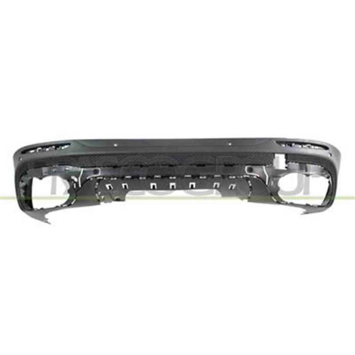 ME7311061_2.JPG Paraurti Posteriore Inferiore Nero Goffrato Per Mercedes Glb Class (x247) Amg/amg Line Dal 2019