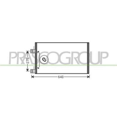 ME750C001_1.JPG Condensatore Per Mercedes Citan (w415) Dal 2012 Al 2021