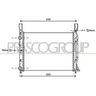 ME750R001_1.JPG Radiatore Per Mercedes Citan (w415) Dal 2012 Al 2021