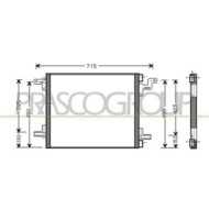 ME820C001_1.JPG Condensatore Per Mercedes Ml Class (w163) Dal 1998 Al 2001