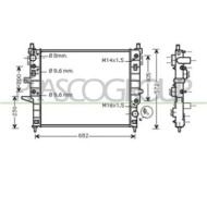 Radiatore Per Mercedes Ml Class (w163) Dal 1998 Al 2001