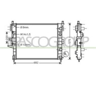 Radiatore Per Mercedes Ml Class (w163) Dal 1998 Al 2001