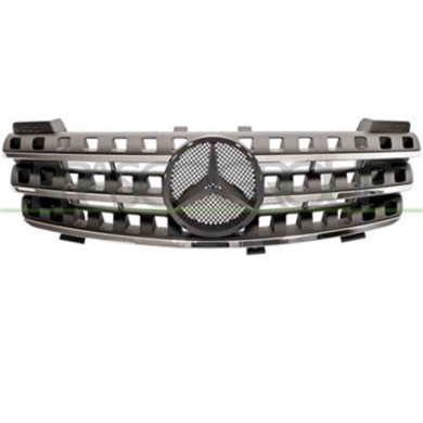ME8242001_1.JPG Griglia Radiatore Nera Con Modanatura Cromata Per Mercedes Ml Class (w164) Dal 2006 Al 2007