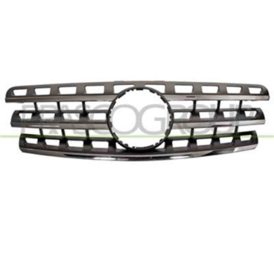 ME8262001_1.JPG Griglia Radiatore Nera Con Modanatura Cromata Per Mercedes Ml Class (w164) Dal 2008 Al 2011