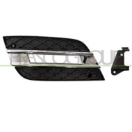 Griglia Destra Paraurti Anteriore Con Sede Luci Diurne Led Per Mercedes Ml Class (w164) Dal 2008 Al 2011