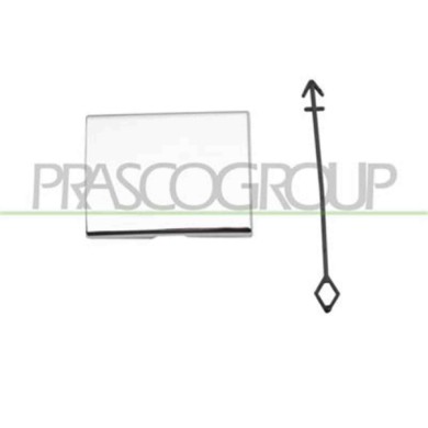 ME8281296_2.JPG Tappo Coprigancio Traino Posteriore Cromato Per Mercedes Ml Class (w166) Dal 2011 Al 2015