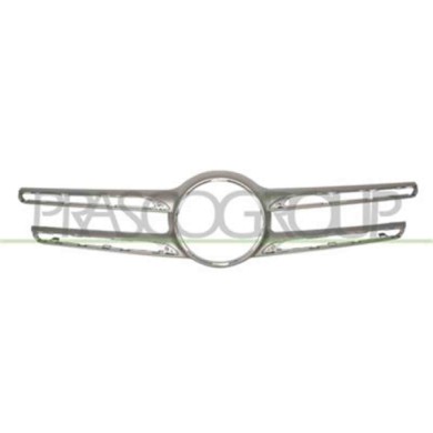 ME8302001_1.JPG Modanatura Griglia Radiatore Argento Per Mercedes Gle Class (w166) Dal 2015 Al 2019