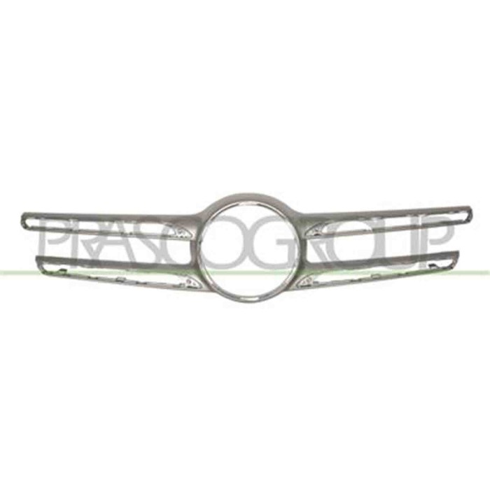 ME8302001_1.JPG Modanatura Griglia Radiatore Argento Per Mercedes Gle Class (w166) Dal 2015 Al 2019