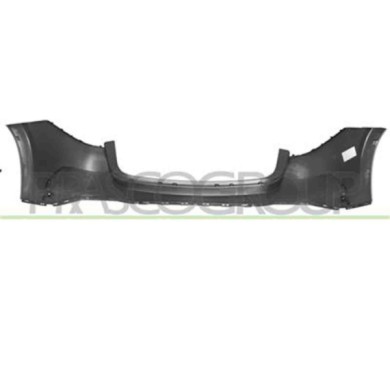 ME8351061_3.JPG Paraurti Posteriore Con Primer Con Fori Pdc Per Mercedes Gle Class (w167) Amg/amg Line Dal 2019