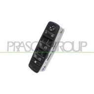 Pulsantiera Nera Per Mercedes R Class (w251) Dal 2005 Al 2010