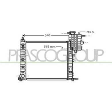 ME907R006_1.JPG Radiatore Per Mercedes Vito (w638) Dal 1995 Al 2003