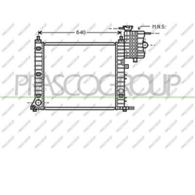 ME907R011_1.JPG Radiatore Per Mercedes Vito (w638) Dal 1995 Al 2003