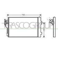 Condensatore Per Mercedes V Class - Vito (w639) Dal 2003 Al 2010