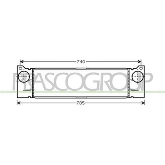 ME909N001_1.JPG Intercooler Per Mercedes V Class - Vito (w639) Dal 2003 Al 2010
