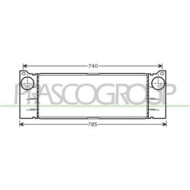 Intercooler Per Mercedes V Class - Vito (w639) Dal 2003 Al 2010