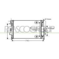 Radiatore Per Mercedes V Class - Vito (w639) Dal 2003 Al 2010