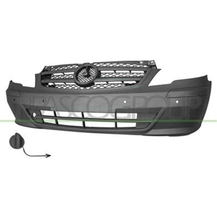 ME9101012_1.JPG Paraurti Anteriore Per Mercedes V Class - Vito (w639) Dal 2010 Al 2014