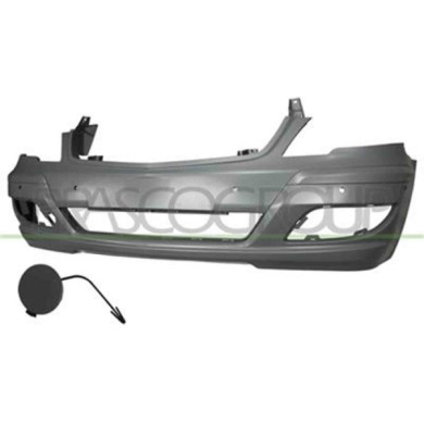 ME9101041_1.JPG Paraurti Anteriore Con Primer Per Mercedes V Class - Vito (w639) Dal 2010 Al 2014