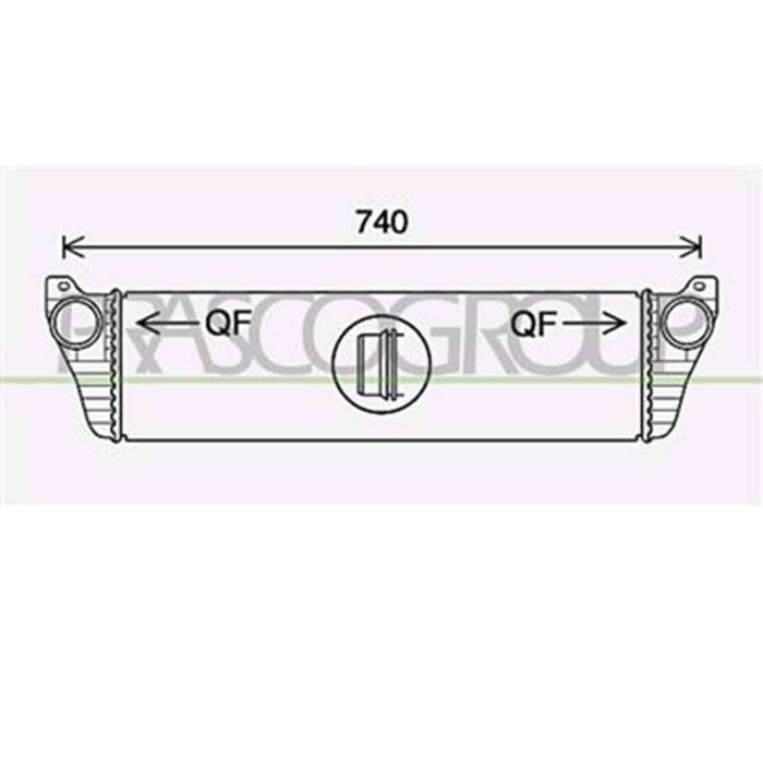 ME910N001_1.JPG Intercooler Per Mercedes V Class - Vito (w639) Dal 2010 Al 2014