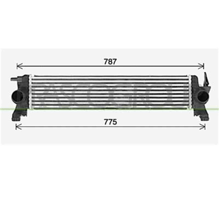 ME912N003_2.JPG Intercooler Per Mercedes Vito (w447) Dal 2014 Al 2019