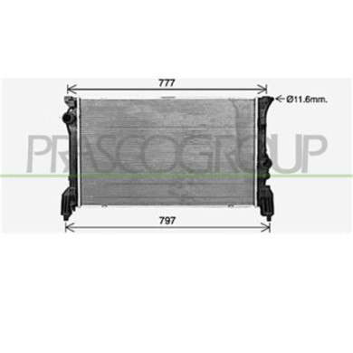 ME912R001_2.JPG Radiatore Per Mercedes Vito (w447) Dal 2014 Al 2019