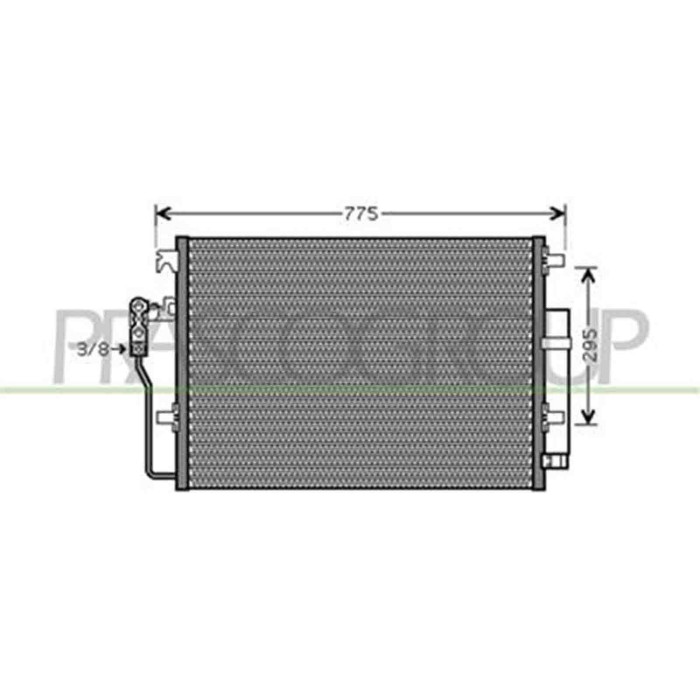 ME919C001_1.JPG Condensatore Per Mercedes Sprinter Dal 2006 Al 2013