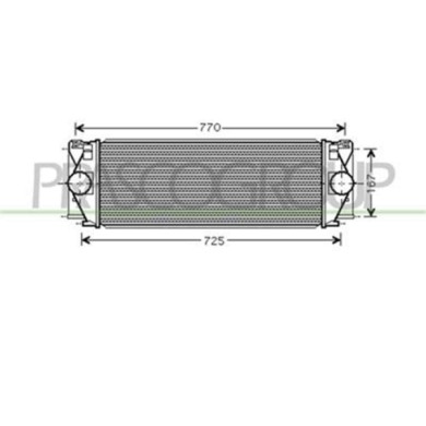 ME919N001_1.JPG Intercooler Per Mercedes Sprinter Dal 2006 Al 2013