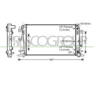 Radiatore Per Mercedes Sprinter Dal 2006 Al 2013