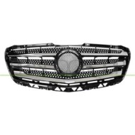ME9212011_1.JPG Griglia Radiatore Nera Con Modanatura Cromata Per Mercedes Sprinter Dal 2013 Al 2018