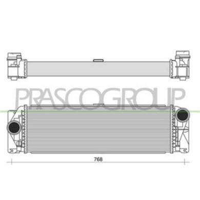 ME923N003_2.JPG Intercooler Per Mercedes Sprinter Dal 2018