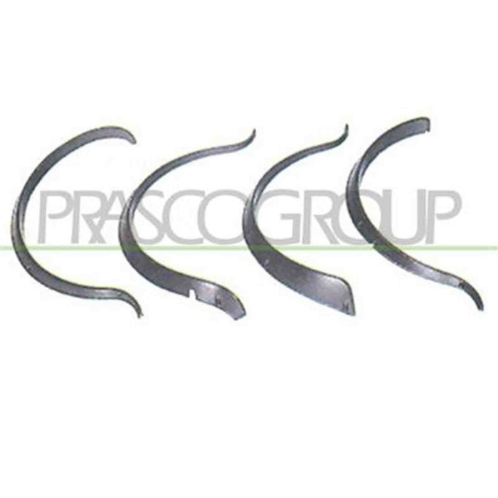 MN3021590_1.JPG Kit Parafanghini Grigi (4 Pz.) Per Mini Mini Dal 1959 Al 1993