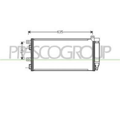 MN304C001_1.JPG Condensatore Per Mini Mini (bmw) R50/r53/r52 Dal 2001 Al 2004