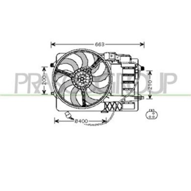 MN304F002_1.JPG Ventola Per Mini Mini (bmw) R50/r53/r52 Dal 2001 Al 2004