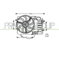 Ventola Per Mini Mini (bmw) R50/r53/r52 Dal 2001 Al 2004