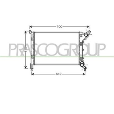 MN304R003_1.JPG Radiatore Per Mini Mini (bmw) R50/r53/r52 Dal 2001 Al 2004