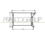 Radiatore Per Mini Mini (bmw) R50/r53/r52 Dal 2001 Al 2004