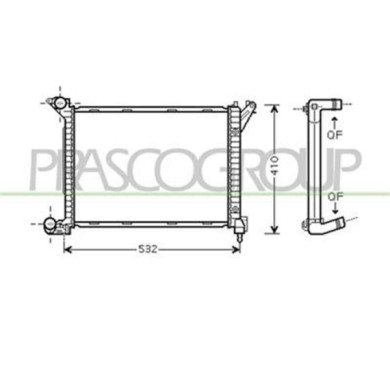 MN306R001_1.JPG Radiatore Per Mini Mini (bmw) R50/r53/r52 Dal 2004 Al 2006