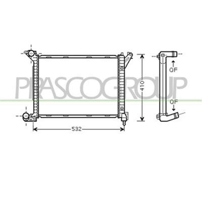 MN306R001_1.JPG Radiatore Per Mini Mini (bmw) R50/r53/r52 Dal 2004 Al 2006