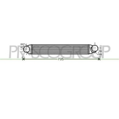 MN308N001_1.JPG Intercooler Per Mini Mini (bmw) R56/r57 Dal 2006 Al 2010