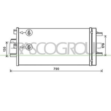 MN312C001_1.JPG Condensatore Per Mini Mini (bmw) F56/f55/f57 Dal 2014 Al 2021
