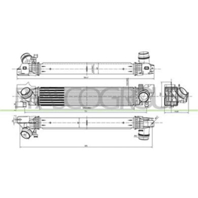 MN312N001_2.JPG Intercooler Per Mini Mini (bmw) F56/f55/f57 Dal 2014 Al 2021