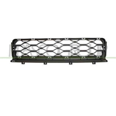 MN7042130_1.JPG Griglia Centrale Paraurti Nera Per Mini Mini (bmw) Countryman (f60) Dal 2017 Al 2020