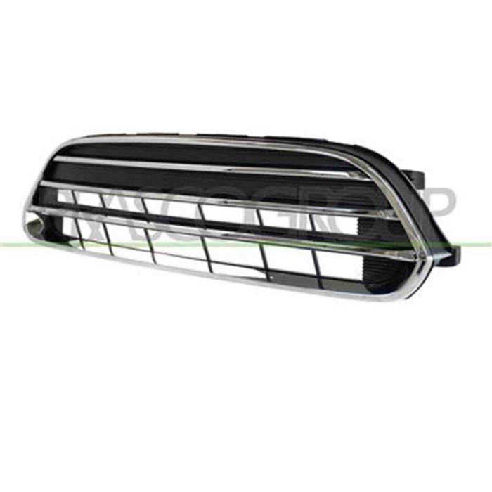 MN7062001_1.JPG Griglia Radiatore Nera Con Modanature E Cornice Cromate Per Mini Mini (bmw) Countryman (f60) Dal 2020