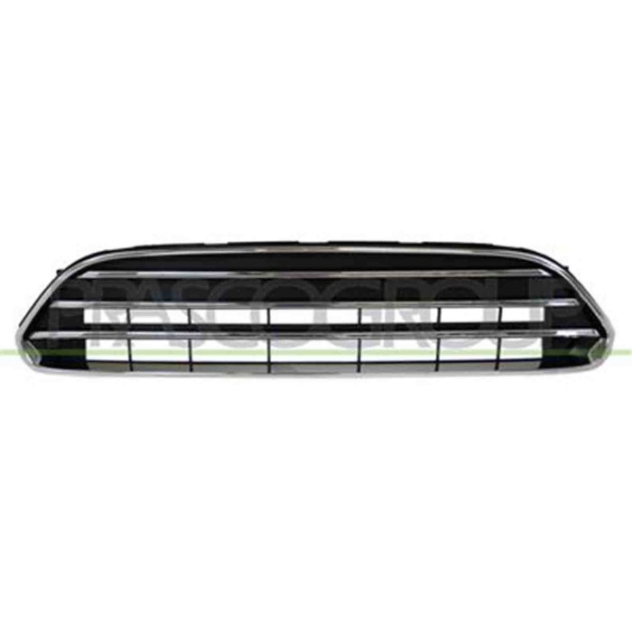 MN7062001_2.JPG Griglia Radiatore Nera Con Modanature E Cornice Cromate Per Mini Mini (bmw) Countryman (f60) Dal 2020